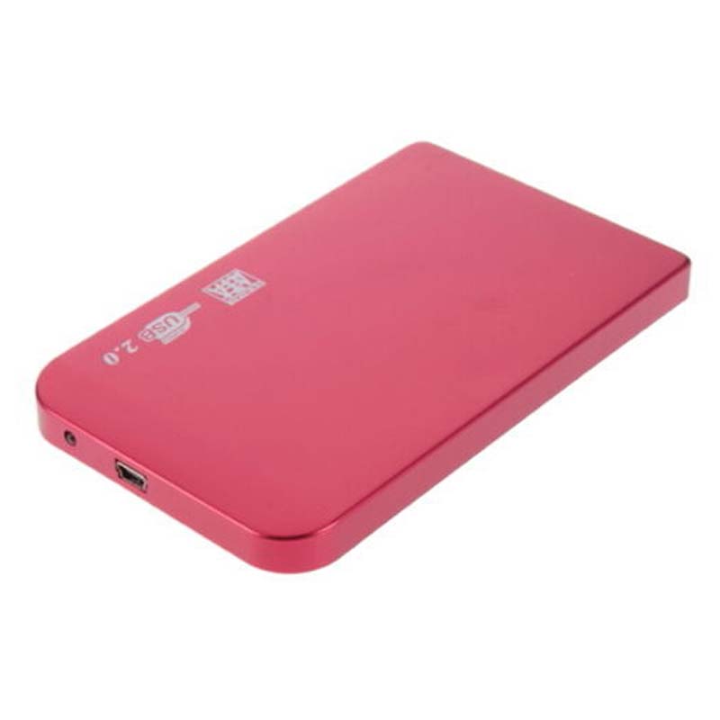 Slim USB 2.0 SATA 2.5 inch inch HDD Hard Drive Enclosure External Hard Disk Drive Case support 1TB